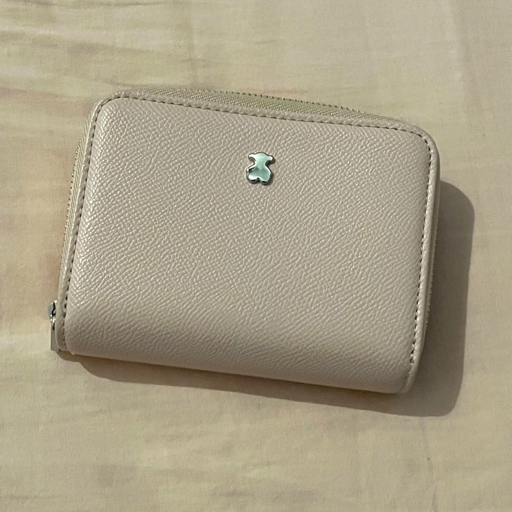 Used Tous Small Dubai Wallet. Blush, Pink & Red.